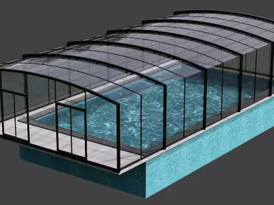 SWIMMING POOL NO102 A 3D model
