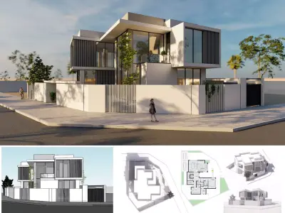 Villa N-SH 1 3D model