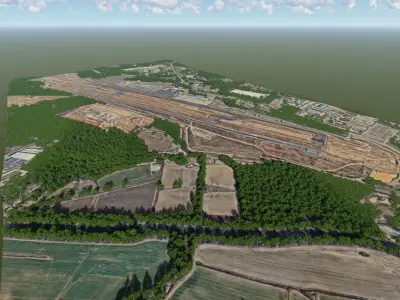 Asheville Regional Airport 3D model