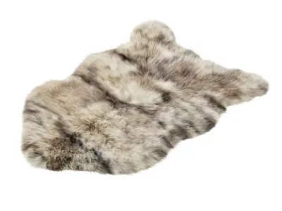 Bedside rug 3D model