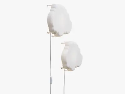 Dromsyn wall lamp Ikea 3D model