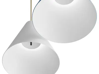 DAVIDE GROPPI SOTTOSOPRA Hanging lamp 3D model