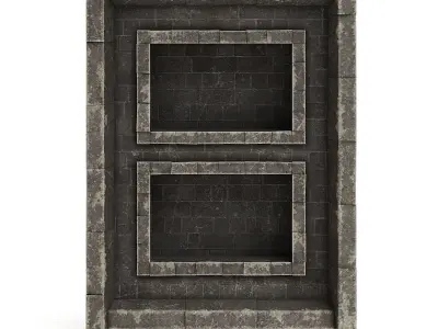 Dungeon Wall 3D model purchase