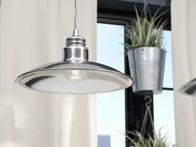 Diaz ight Single Cone Pendant Free 3D model