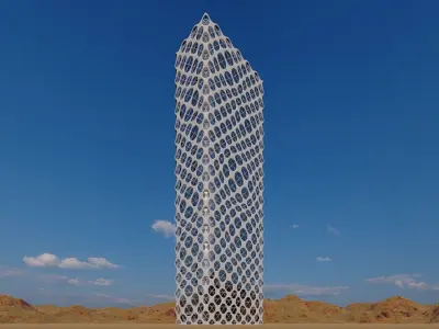 Future building 08 3D model