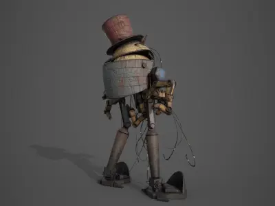 Robot monster 3D model