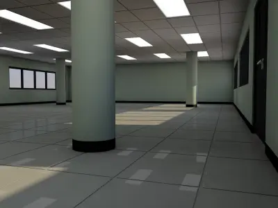 Warehouse 3D model