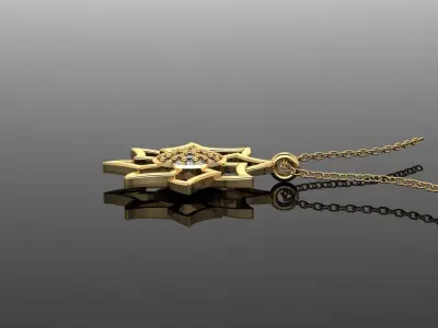 Pendant P082 3D Print Model 3D print model