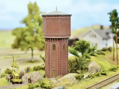 BUILD-0012 Water filling set for steam trains H0-scale 3D print model