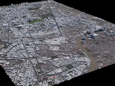 Bangkok - Thailand 3D model
