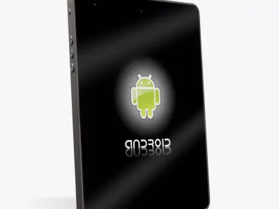 Qumo 2Go tablet Low-poly 3D model