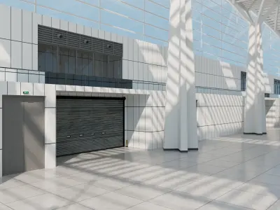 Convention and Exhibition Center 3 3D model