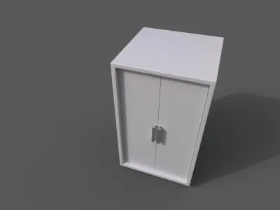 Modern Furniture 3D Model Low-poly 3D model