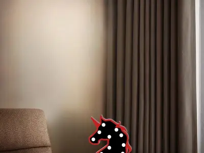 horse desk LAMP  3D print model