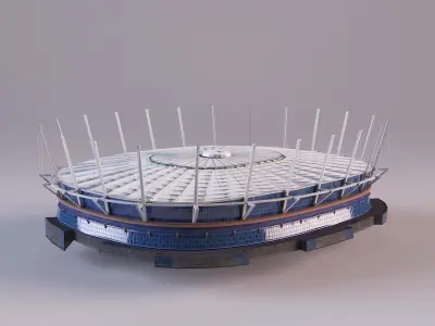 BC-Place Vancouver -  Stadium Low-poly 3D model