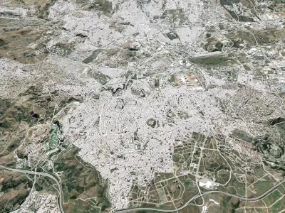 Cityscape Ankara Turkey 3D model