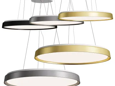 LUCEPLAN COMPENDIUM PLATE Lamp 3D model