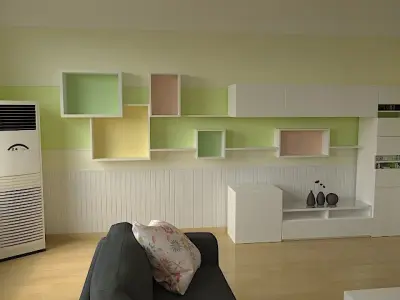 conference room 3D model