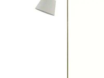 Hobart Arched Floor Light Lamp 3D model