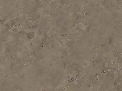 PBR Aged Hand Troweled Concrete Floor Texture