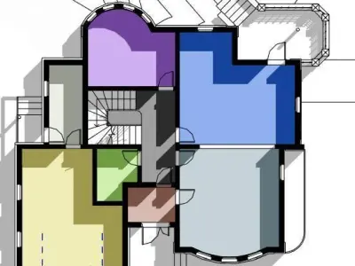 BIM VILLA 3D model