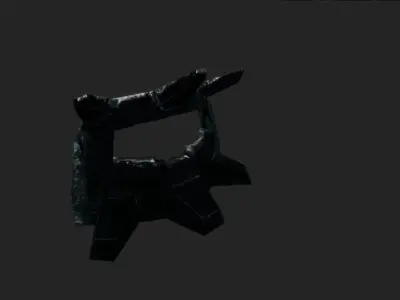 star wars sci-fi Mygeeto stuff Low-poly 3D model