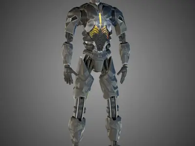 Cyborg - Justice League 3D model