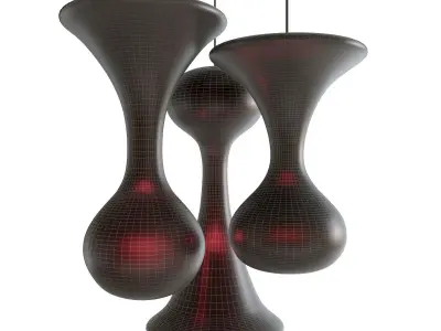 Flatlander Pendant Light 3D model