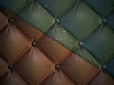 Leather - Game Ready - Vol 03 - Maps - SBsar Texture