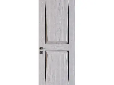 Modern entrance door 10 3D model