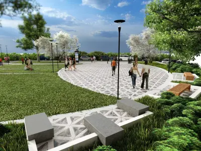 community park 3D model