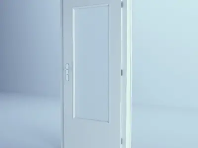 White Door 5 3D model