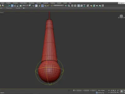 Joni Pendant Light Low-poly 3D model