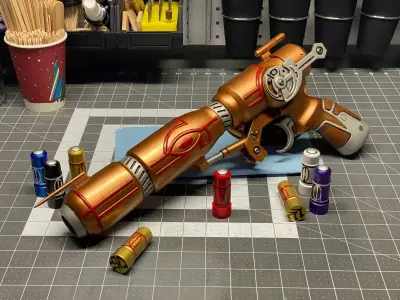 Outlaw Star Caster Print Kit 3D print model