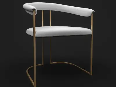 Universal Furniture - Quinn Arm Chair 3D model