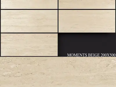 Keros Moments Beige 200x500 3D model