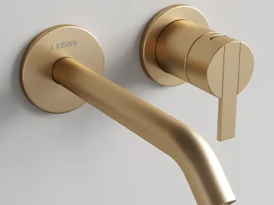 Inbani Strato Vanity Unit Set 5 3D model