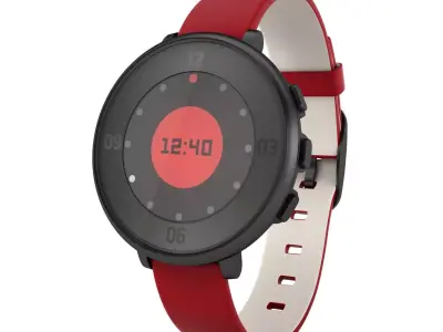 Pebble Time Round 3D model