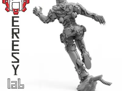 Heresylab - Assassin Deathshadow 3D print model