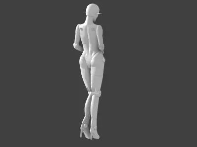 sexy robot 3D print model