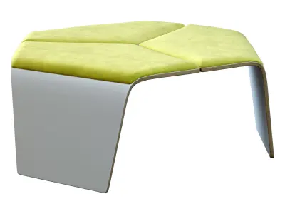 Brunner Hoc Lounge Low-poly 3D model