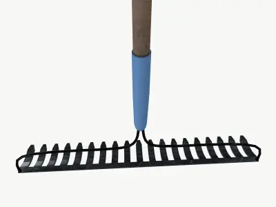  Garden Rake 3D model