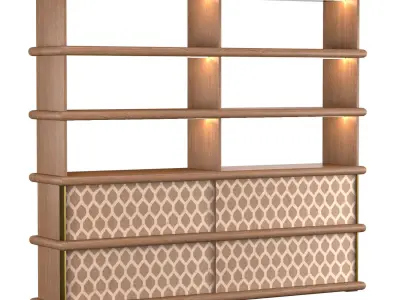 Bookcase 4217-16 3D model