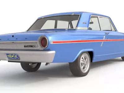1964 Ford Fairlane Thunderbolt 3D model