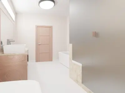 Small Bathroom 3D model