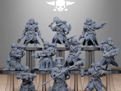 Scavenger Scorchers 3D print model