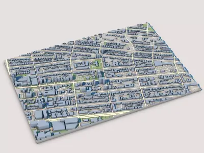 Cathedral Basilica of Saint Louis United States 3D model