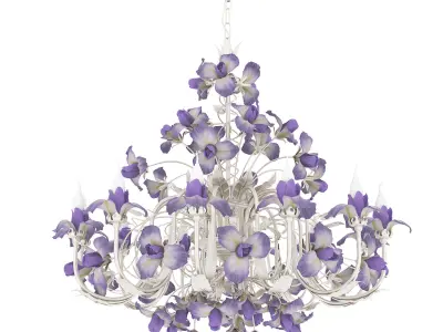 Iris Chandelier by Napoleon 3D model