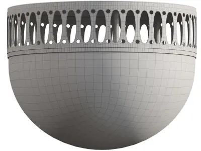 WOKA - Flush Mount WW7 3D model