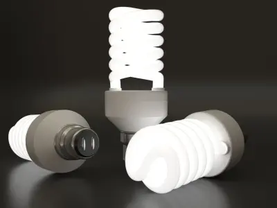 Bulb Energy Saver 3D model